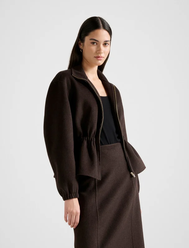 forever new  AMARA Elastic Waist Jacket for Women | Best Price UAE